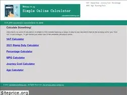 Sites similar to calculatesomething.com