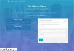 Sites similar to calculationsonline.com