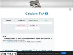 Sites similar to calculator-tva.ro