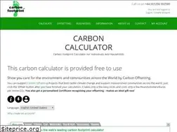 Sites similar to calculator.carbonfootprint.com