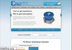Sites similar to calculatorpro.com
