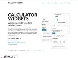 Sites similar to calculatorwidgets.co.uk