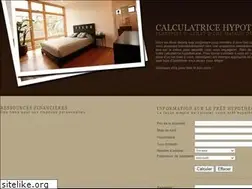 Sites similar to calculatrice-hypothecaire.com