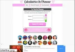 Sites similar to calculatriceamour.com