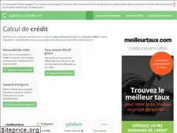Sites similar to calculatricecredit.com
