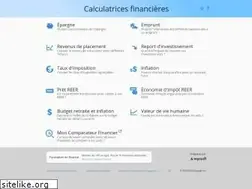 Sites similar to calculatrices-financieres.ca