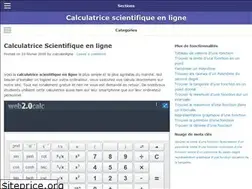 Sites similar to calculatricescientifiqueenligne.com