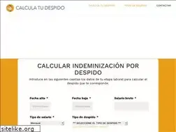 Sites similar to calculatudespido.es
