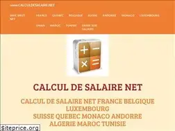 Sites similar to calculdesalaire.net