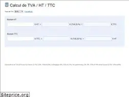Sites similar to calculdetva.com