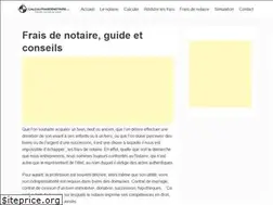 Sites similar to calculfraisdenotaire.com
