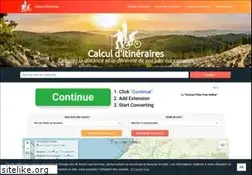 Sites similar to calculitineraires.fr