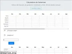 Sites similar to calculodeganancias.com.ar