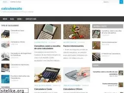 Sites similar to calculoexato.net