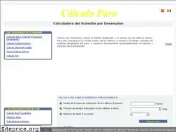 Sites similar to calculoparo.com
