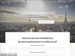 Sites similar to calculrentabilite.fr