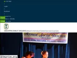Sites similar to calcuttagirlscollege.ac.in