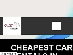 Sites similar to caldercarrentals.com