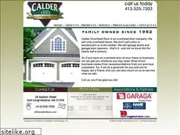 Sites similar to calderdoors.com