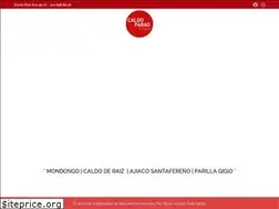 Sites similar to caldoparao.com