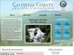 Sites similar to caldwellcountynctax.com