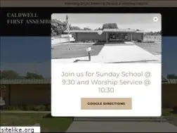 Sites similar to caldwellfirstassembly.com