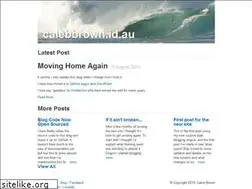 Sites similar to calebbrown.id.au