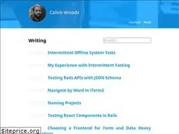 Sites similar to calebwoods.com