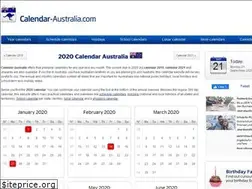 Sites similar to calendar-australia.com