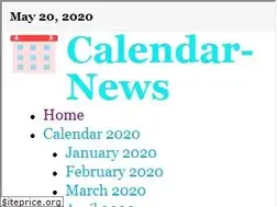Sites similar to calendar-news.com