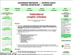 Sites similar to calendar-ortodox.ro
