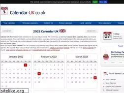 Sites similar to calendar-uk.co.uk