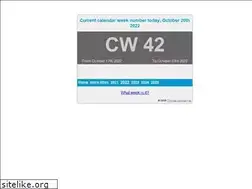 Sites similar to calendar-week.net