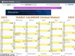 Sites similar to calendar-yearly.com