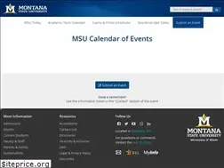 Sites similar to calendar.msu.montana.edu