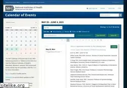 Sites similar to calendar.nih.gov
