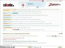 Sites similar to calendar.sk