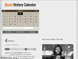 Sites similar to calendar.songfacts.com