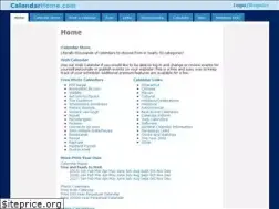 Sites similar to calendarhome.com
