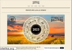 Sites similar to calendaridelspagesos.cat