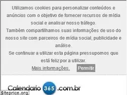 Sites similar to calendario-365.com.br