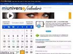 Sites similar to calendario.miuniverso.com.ar