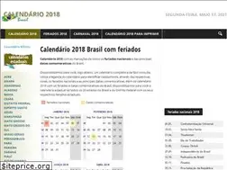 Sites similar to calendario2018brasil.com.br
