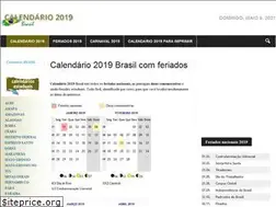 Sites similar to calendario2019brasil.com.br