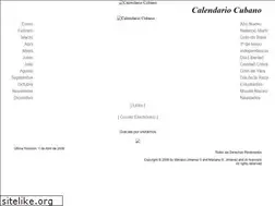 Sites similar to calendariocubano.com