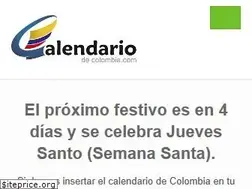 Sites similar to calendariodecolombia.com