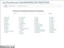 Sites similar to calendariodefestivos.com