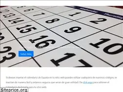 Sites similar to calendarioespana.com