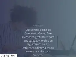 Sites similar to calendariogratis.com