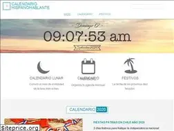 Sites similar to calendariohispanohablante.com